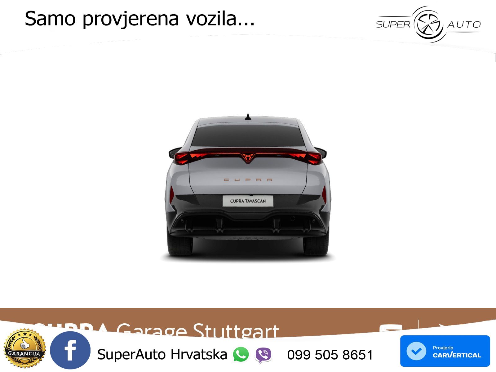 Cupra Tavascan 82 kWh (286 KS) LED+GR SJED+ACC
