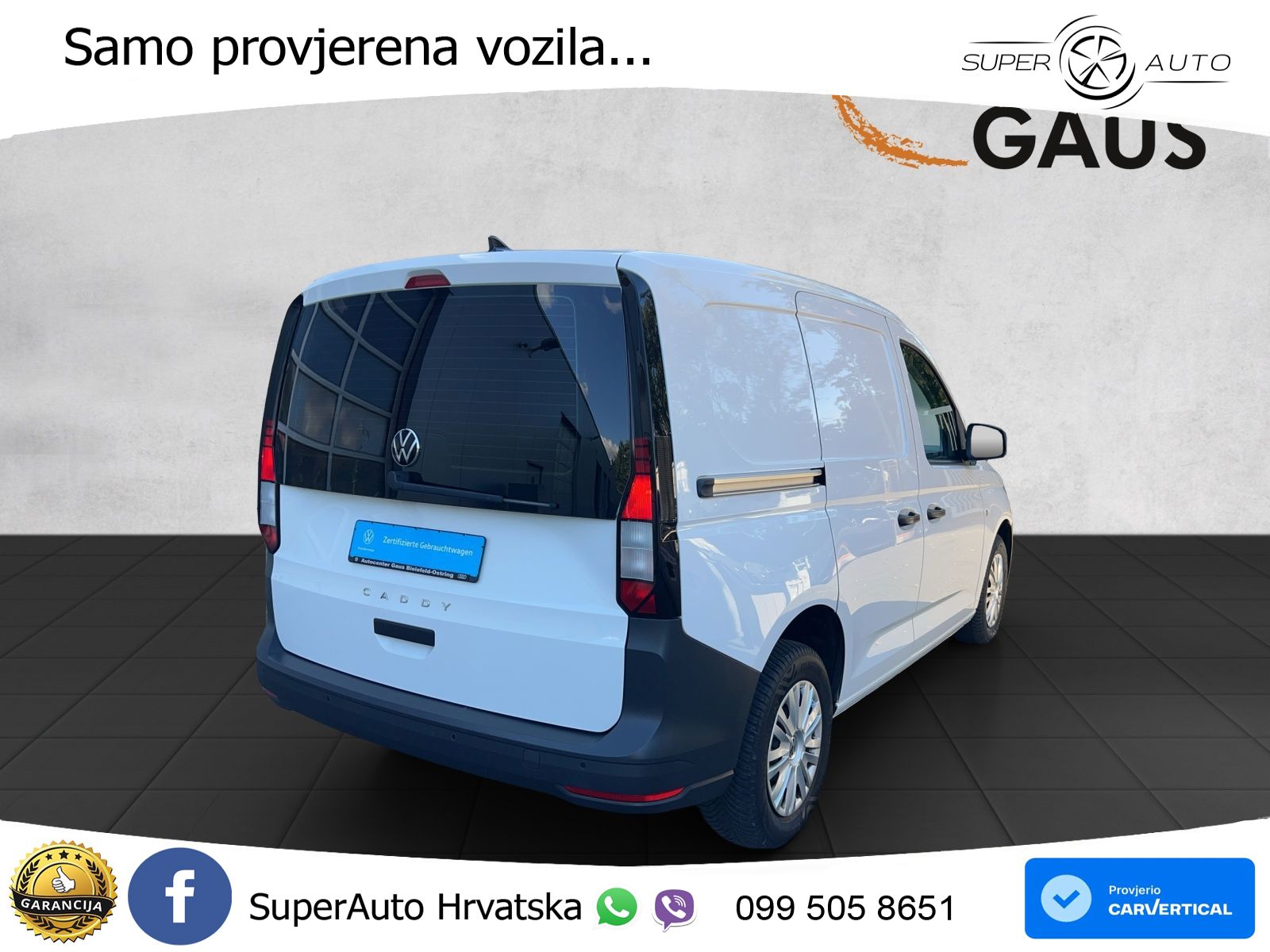 Volkswagen Caddy Cargo 2,0 l 75 kW TDI EU6 SCR Frontantrieb 102 KS