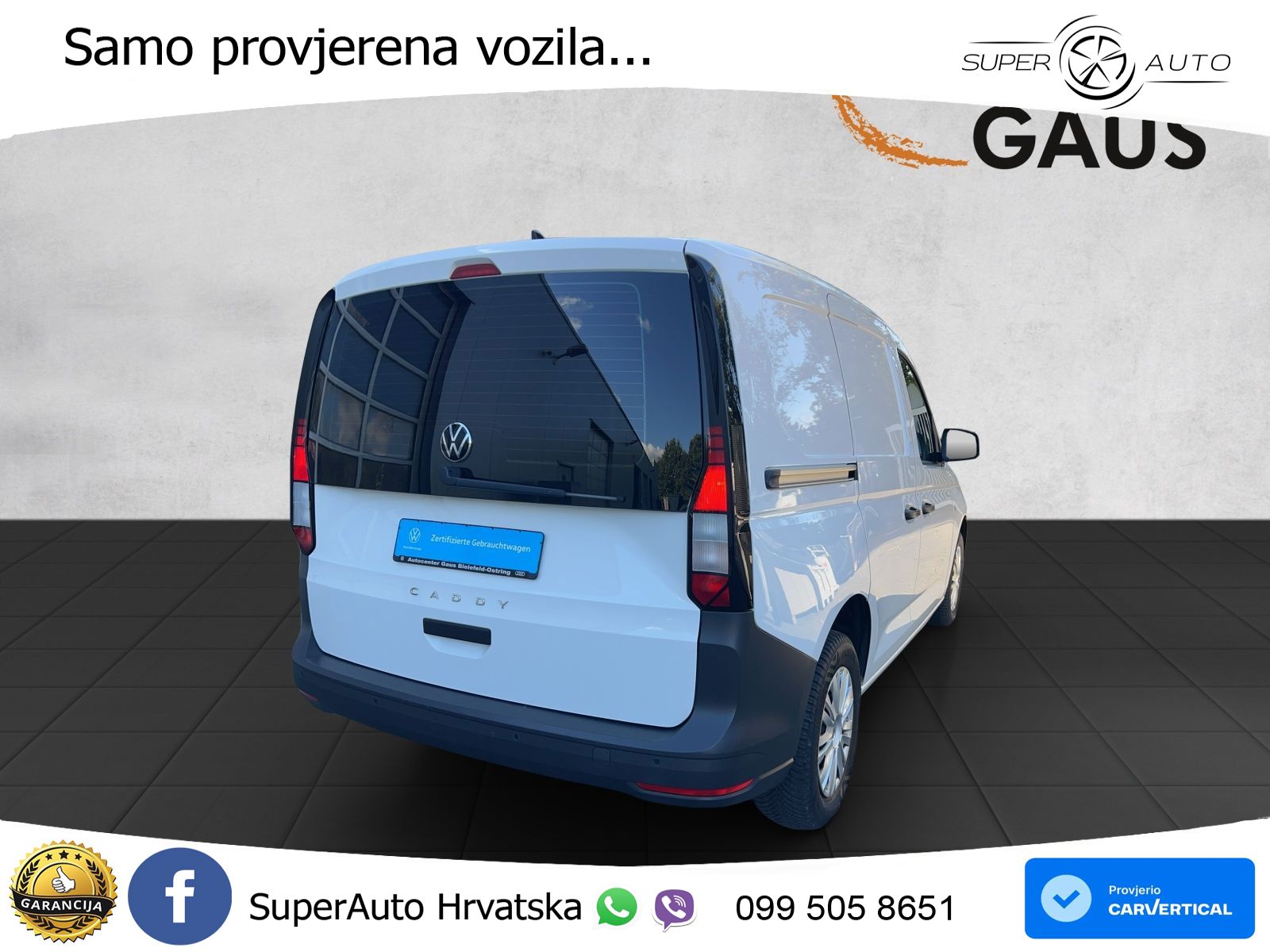 Volkswagen Caddy Cargo 2,0 l 75 kW TDI EU6 SCR Frontantrieb 102 KS