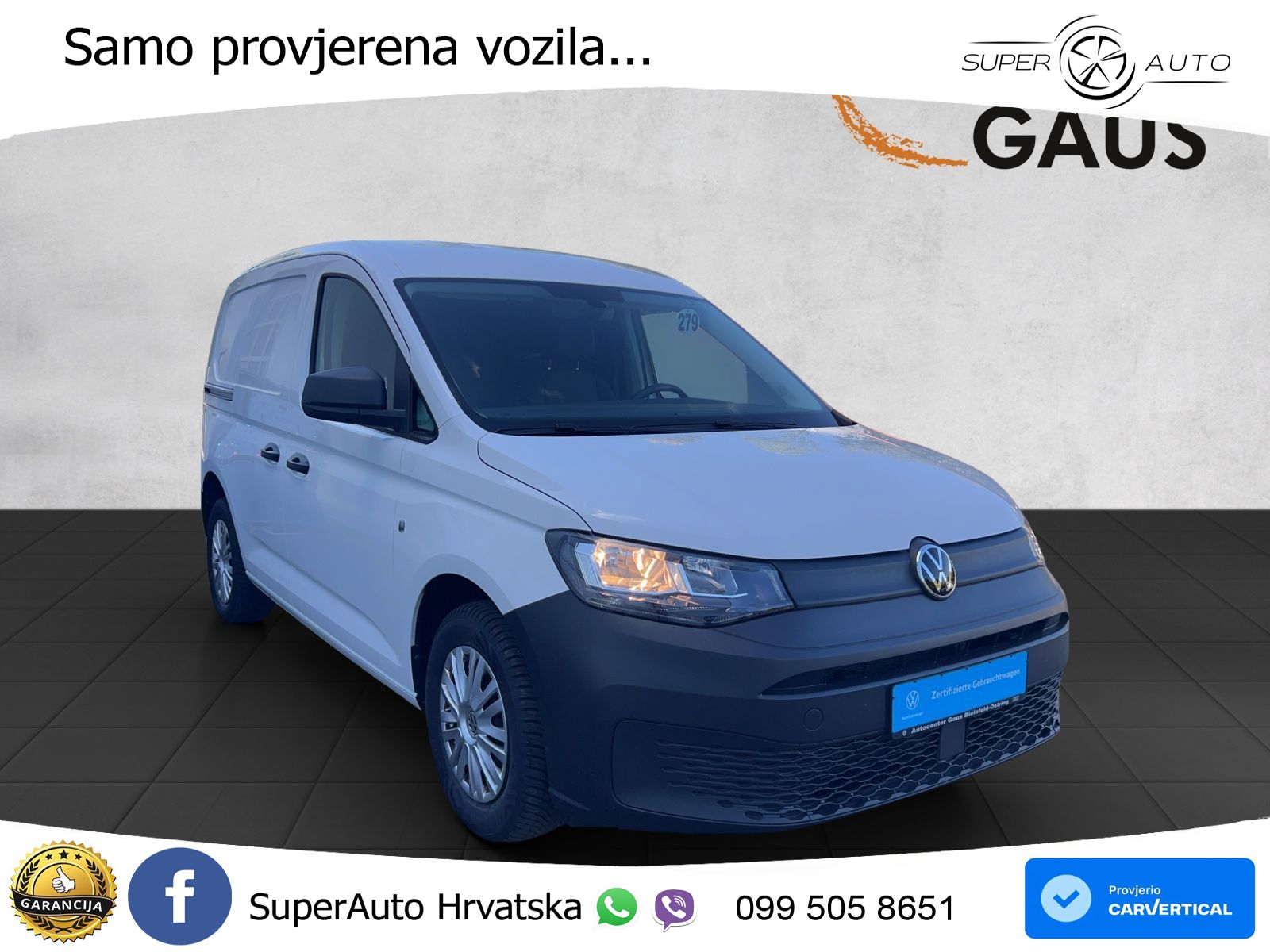 Volkswagen Caddy Cargo 2,0 l 75 kW TDI EU6 SCR Frontantrieb 102 KS