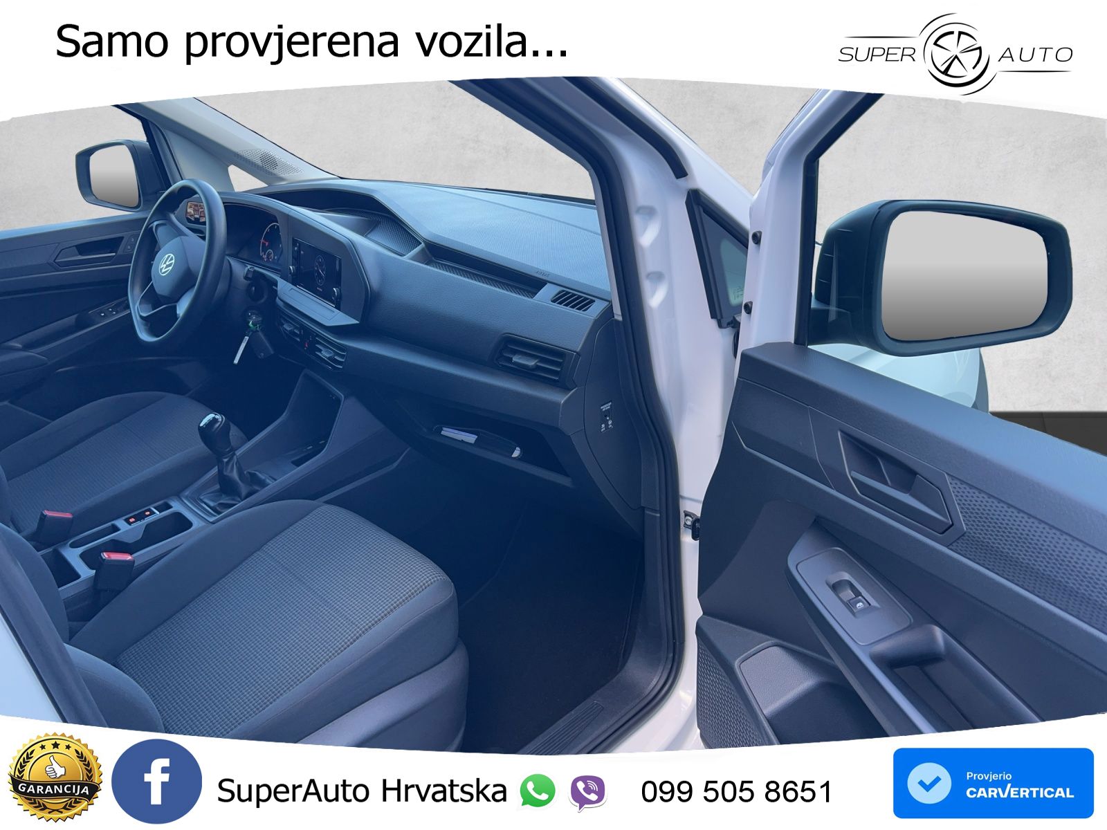Volkswagen Caddy Cargo 2,0 l 75 kW TDI EU6 SCR Frontantrieb 102 KS