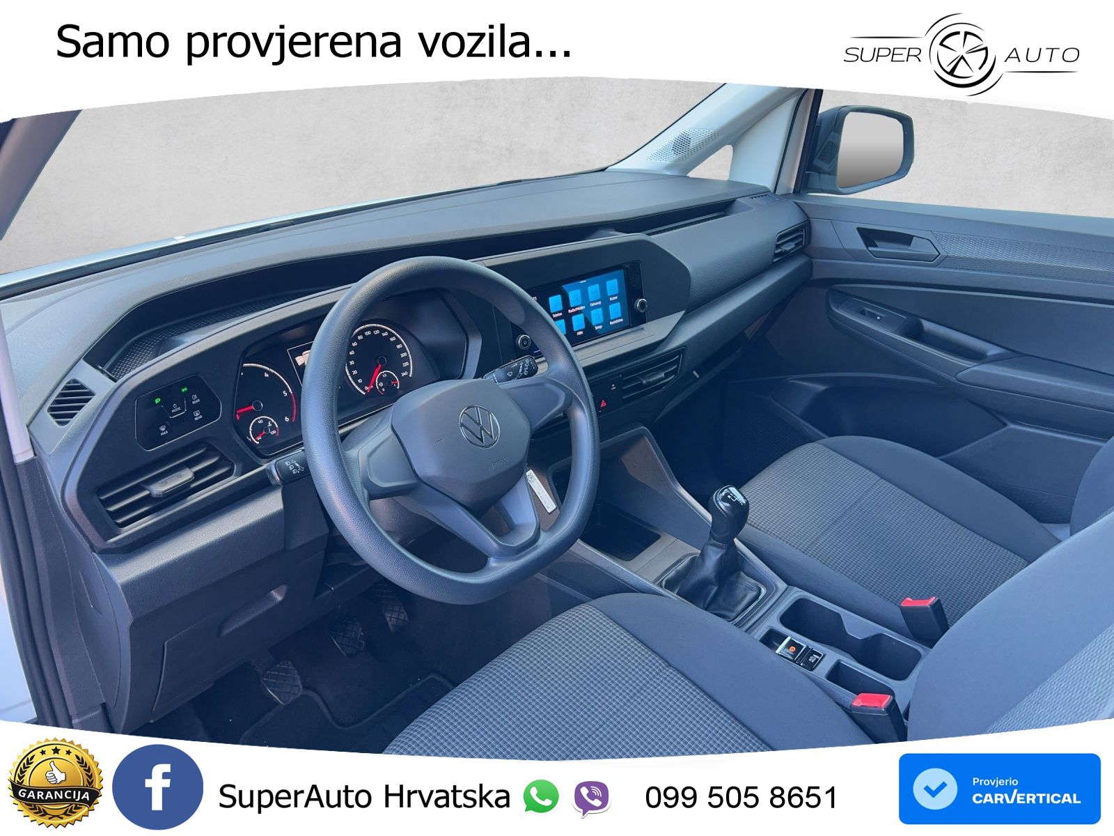 Volkswagen Caddy Cargo 2,0 l 75 kW TDI EU6 SCR Frontantrieb 102 KS