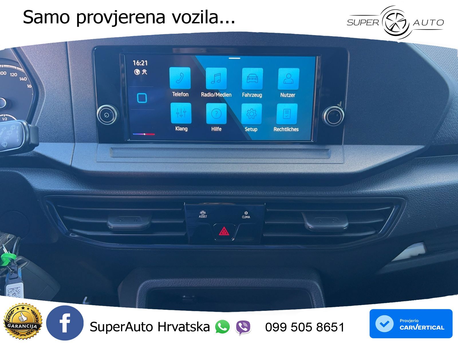 Volkswagen Caddy Cargo 2,0 l 75 kW TDI EU6 SCR Frontantrieb 102 KS