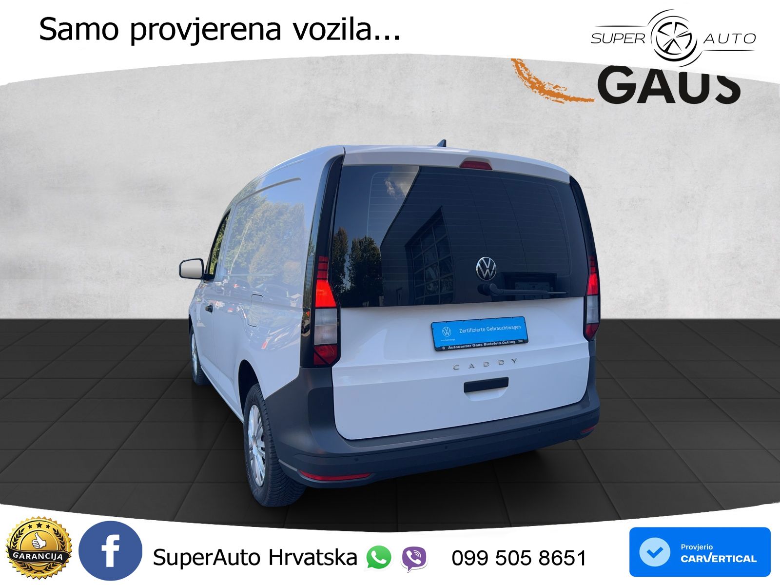 Volkswagen Caddy Cargo 2,0 l 75 kW TDI EU6 SCR Frontantrieb 102 KS