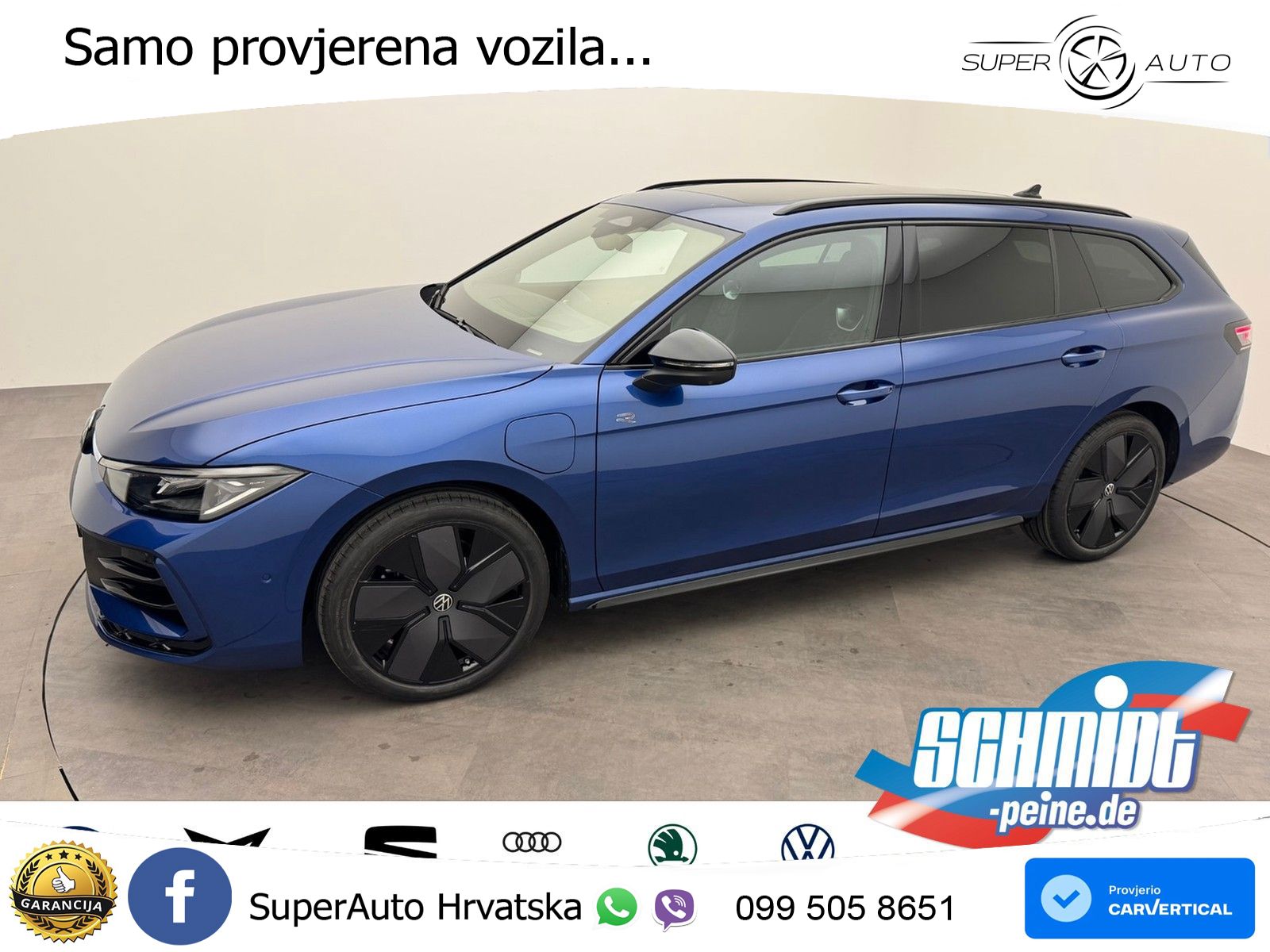 Volkswagen Passat Variant 1.5 TSI (272 KS) eHybrid DSG LED+GR SJED+ACC