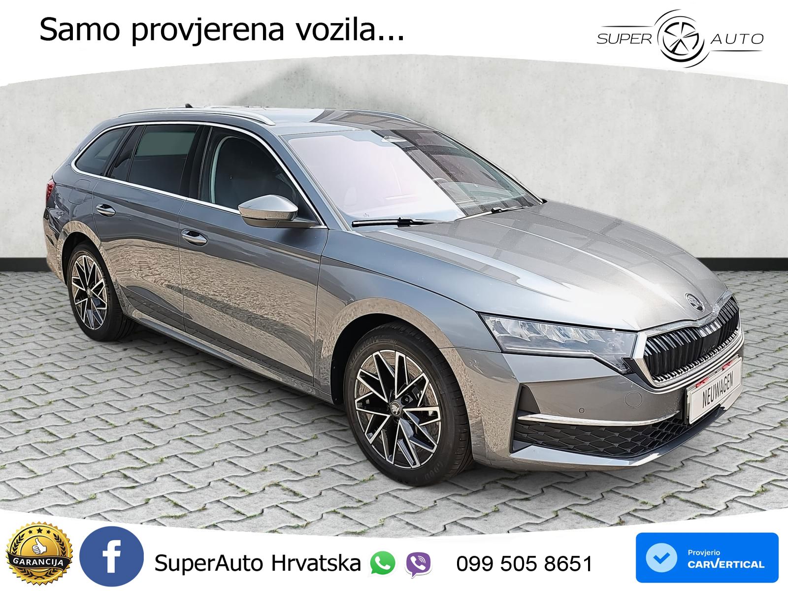 Škoda Octavia Combi 2.0 TDI (150 KS) DSG Selection LED+GR SJED+ACC