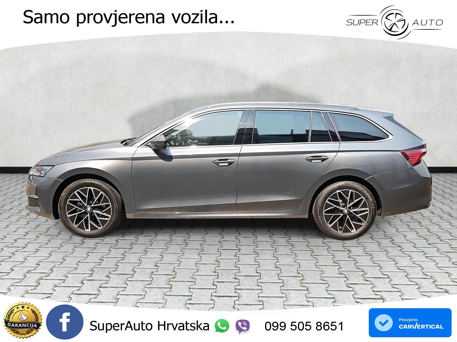 Škoda Octavia Combi 2.0 TDI (150 KS) DSG Selection LED+GR SJED+ACC