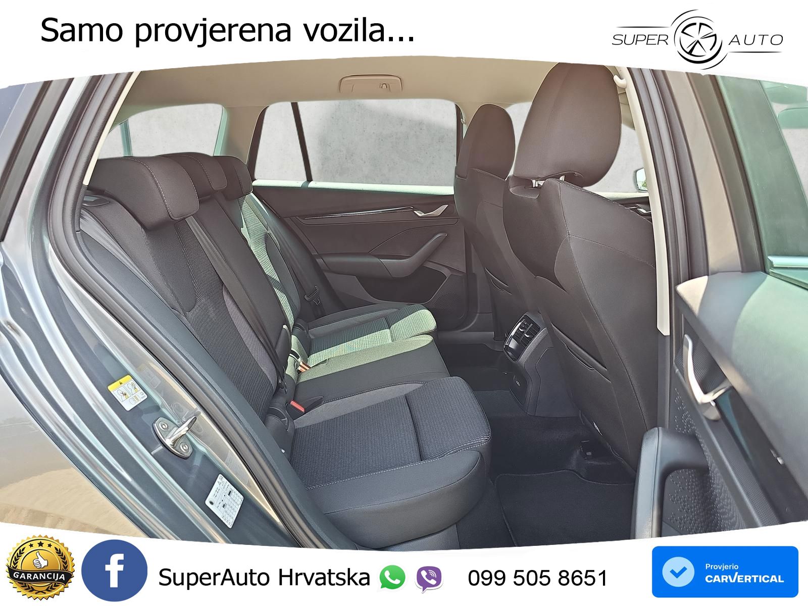 Škoda Octavia Combi 2.0 TDI (150 KS) DSG Selection LED+GR SJED+ACC
