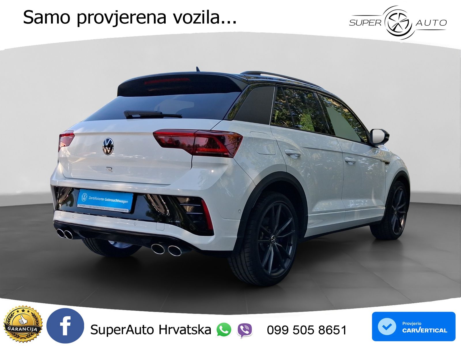 Volkswagen T-Roc I R 2.0 TSI (300 KS) OPF 4M DSG LED+GR SJED+ACC