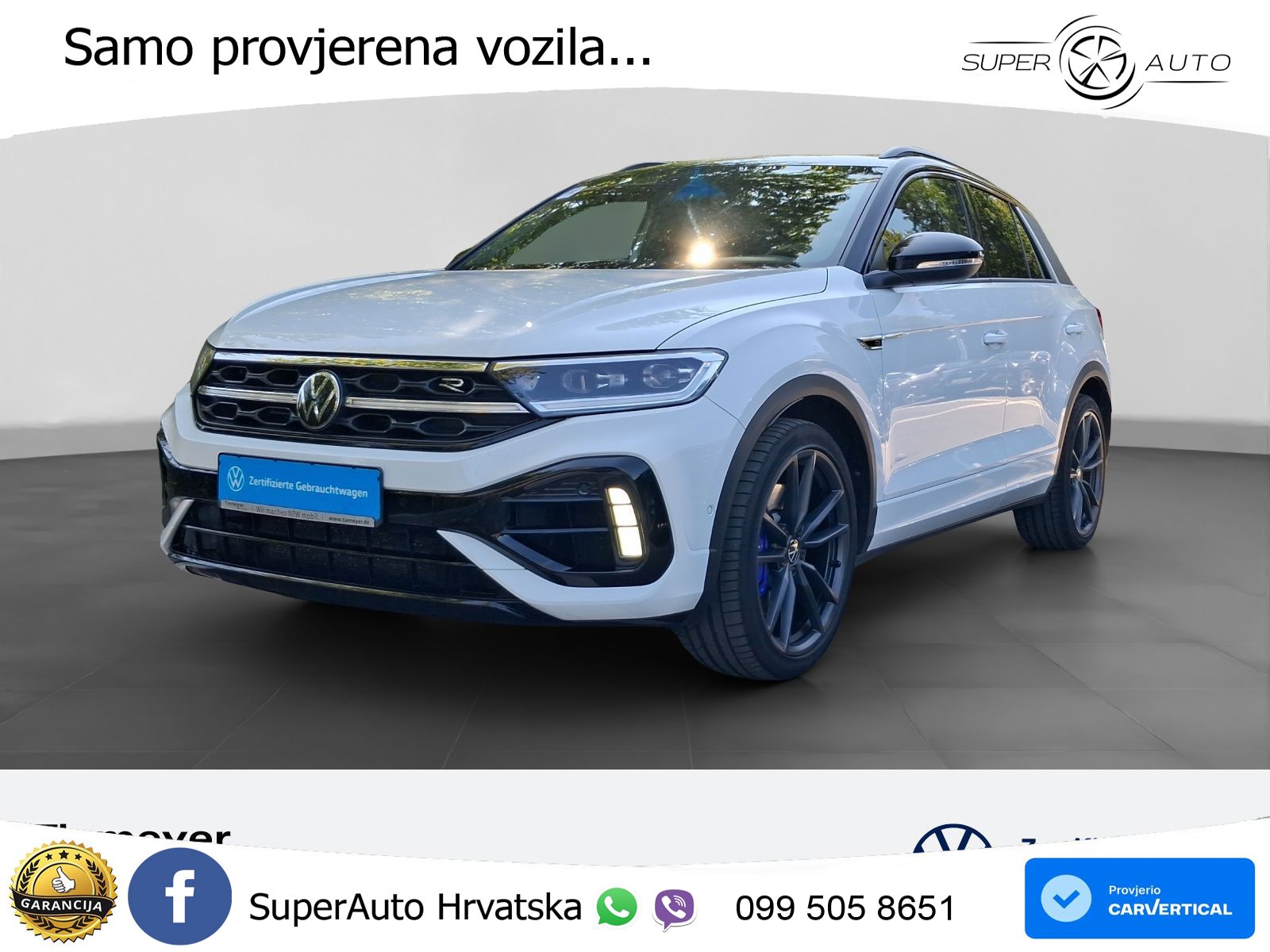 Volkswagen T-Roc I R 2.0 TSI (300 KS) OPF 4M DSG LED+GR SJED+ACC