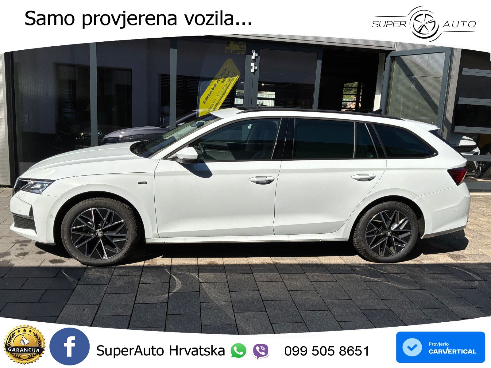 Škoda Octavia Combi 2.0 TDI (150 KS) DSG LED+GR SJED+ACC