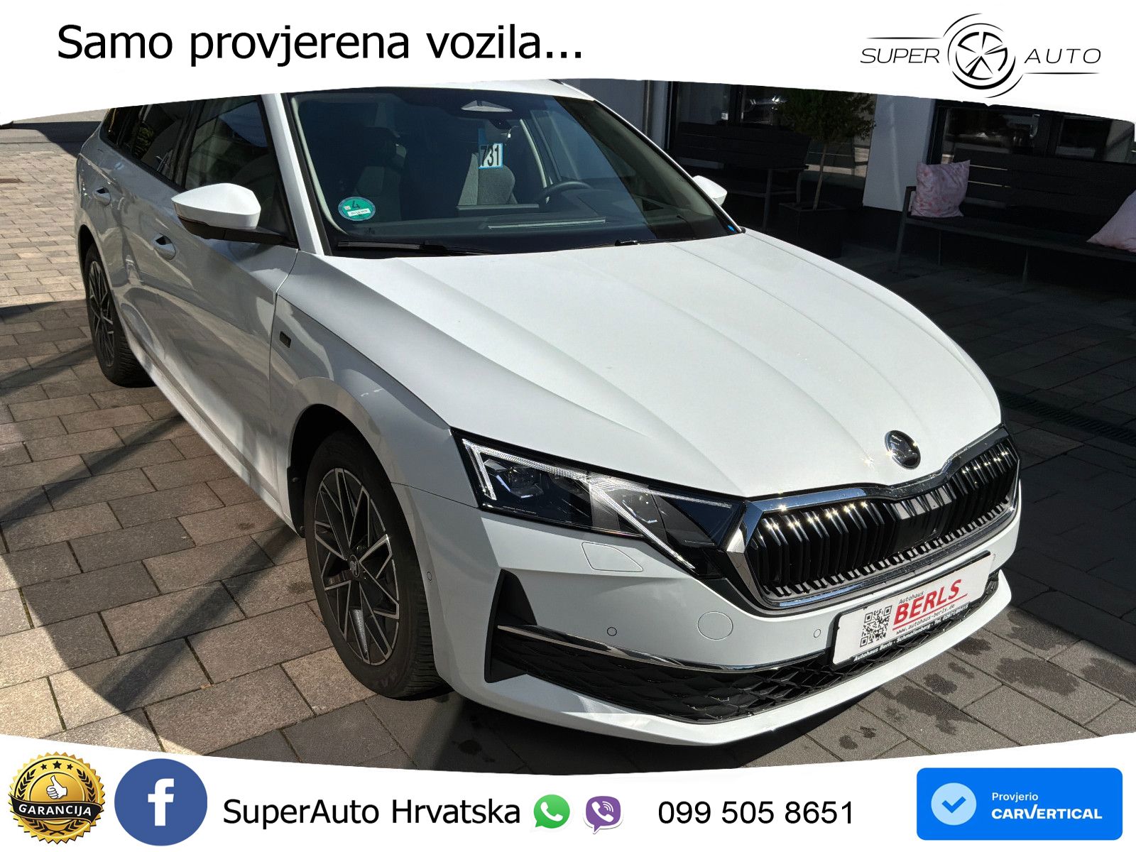 Škoda Octavia Combi 2.0 TDI (150 KS) DSG LED+GR SJED+ACC