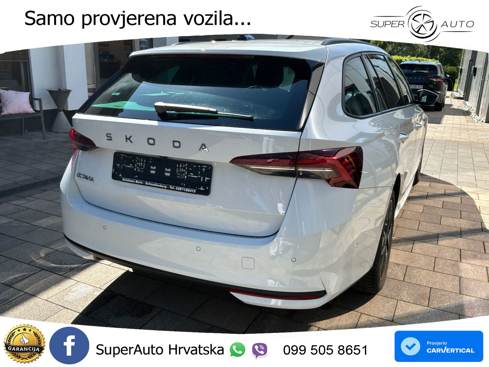 Škoda Octavia Combi 2.0 TDI (150 KS) DSG LED+GR SJED+ACC