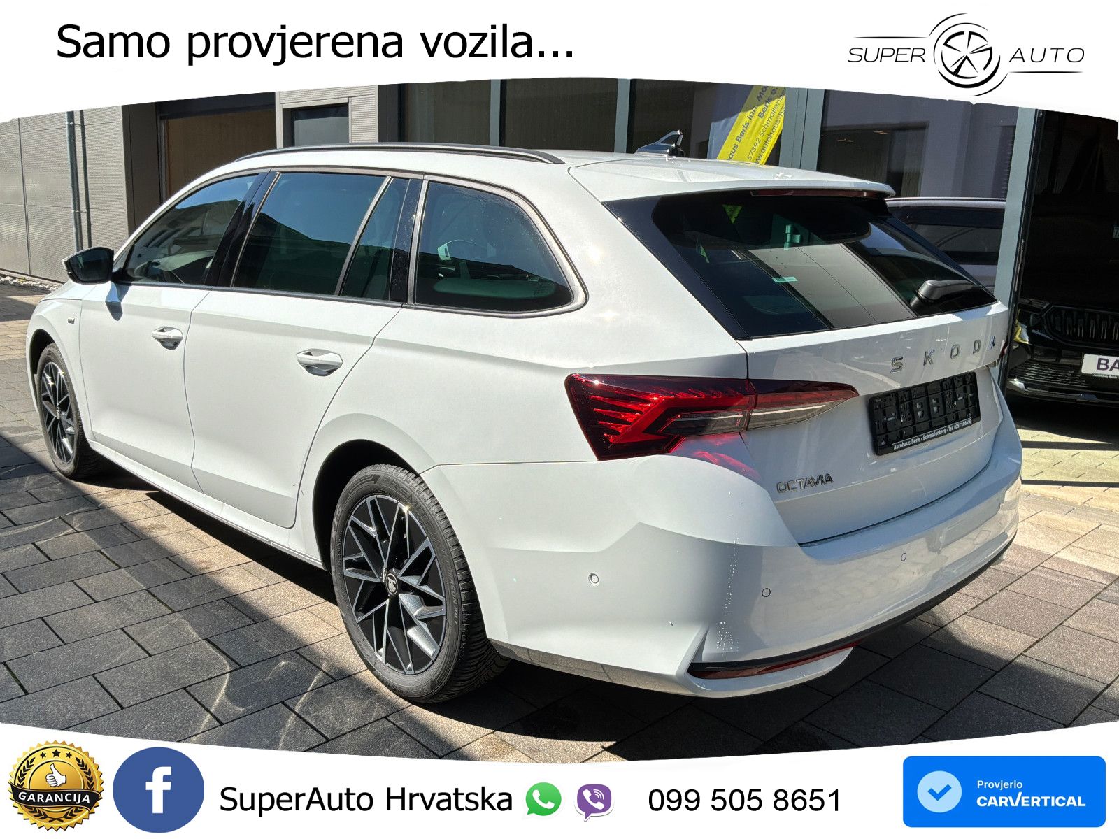 Škoda Octavia Combi 2.0 TDI (150 KS) DSG LED+GR SJED+ACC