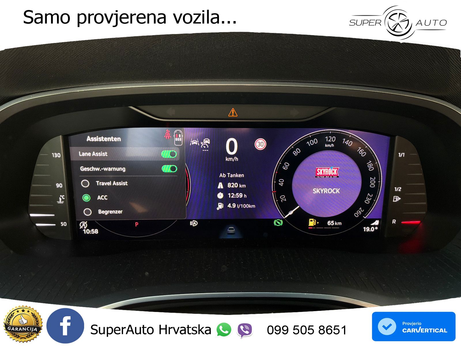 Škoda Octavia Combi 2.0 TDI (150 KS) DSG LED+GR SJED+ACC