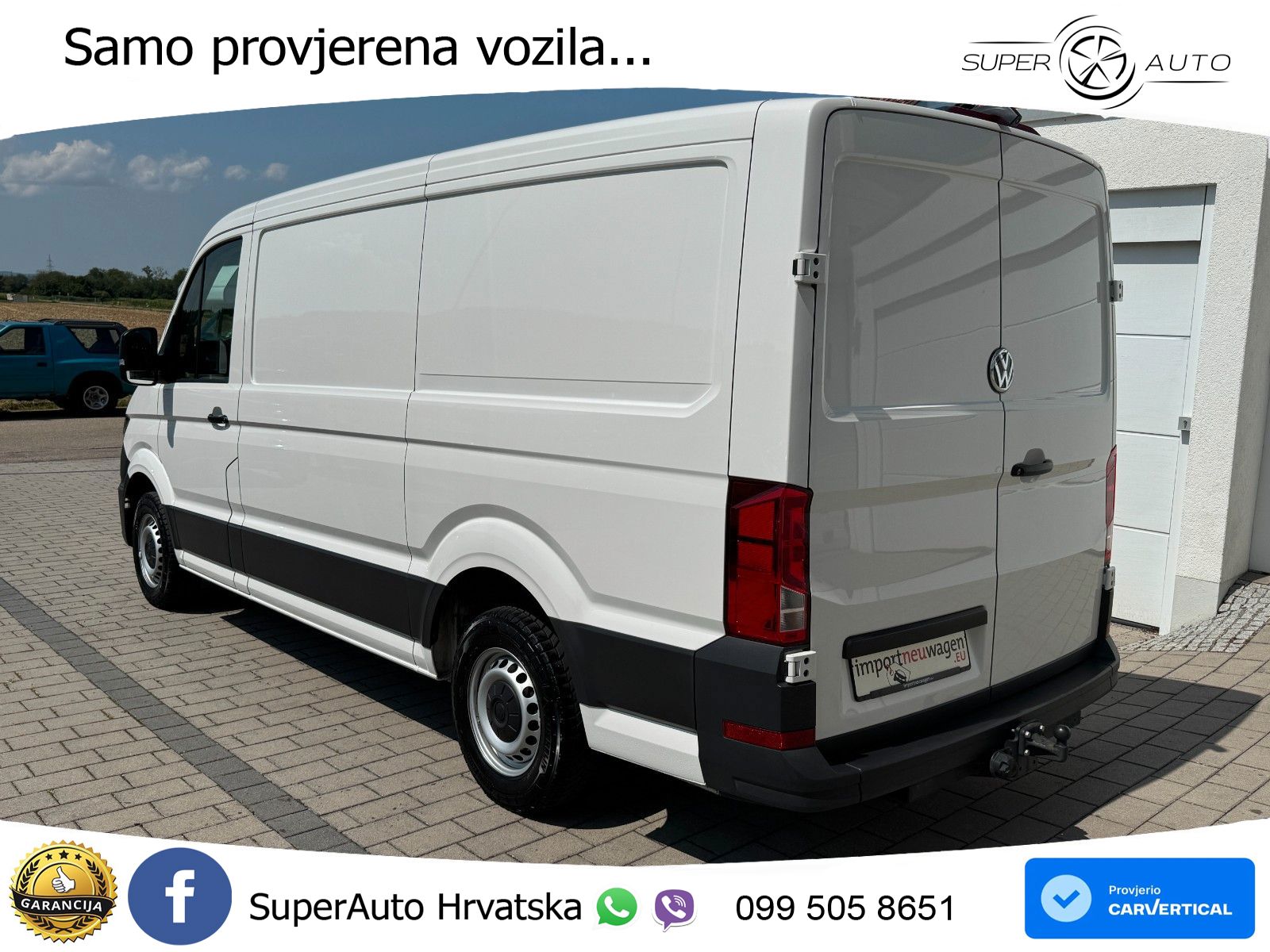 Volkswagen Crafter Kasten 30 L3H2 2.0 TDI Klima+AHK+Kamera+ 102 KS