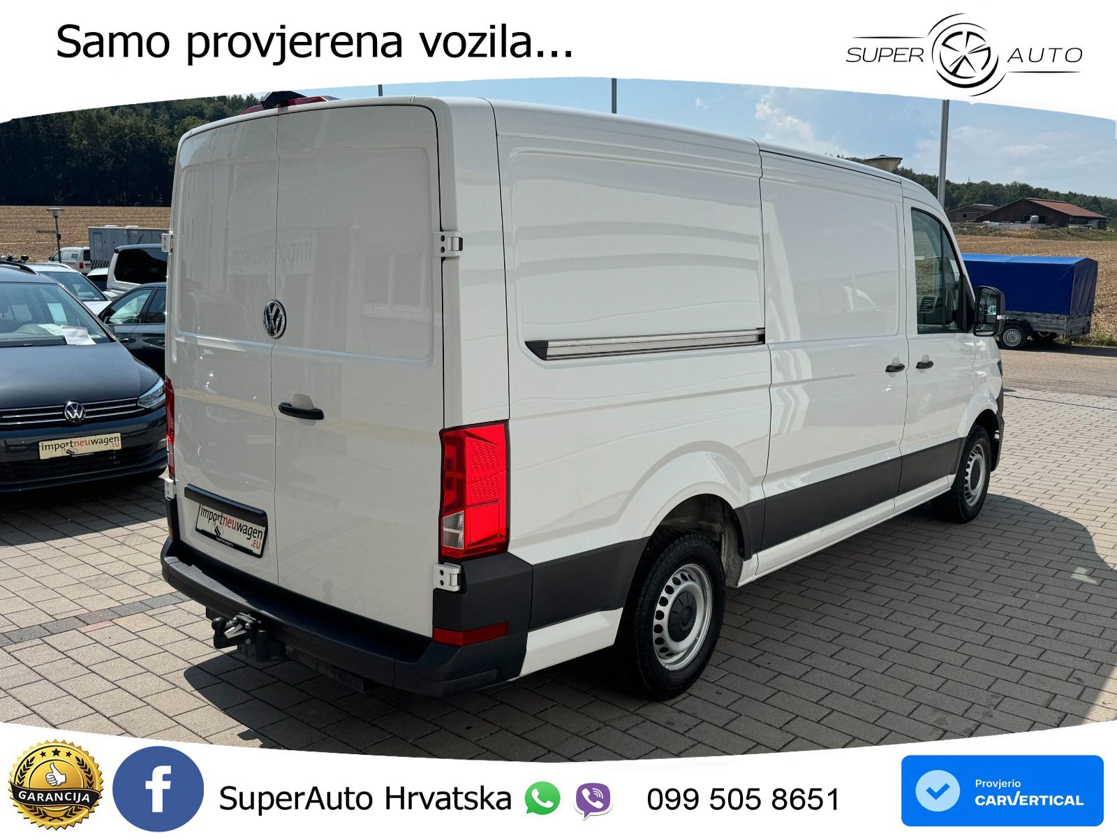 Volkswagen Crafter Kasten 30 L3H2 2.0 TDI Klima+AHK+Kamera+ 102 KS