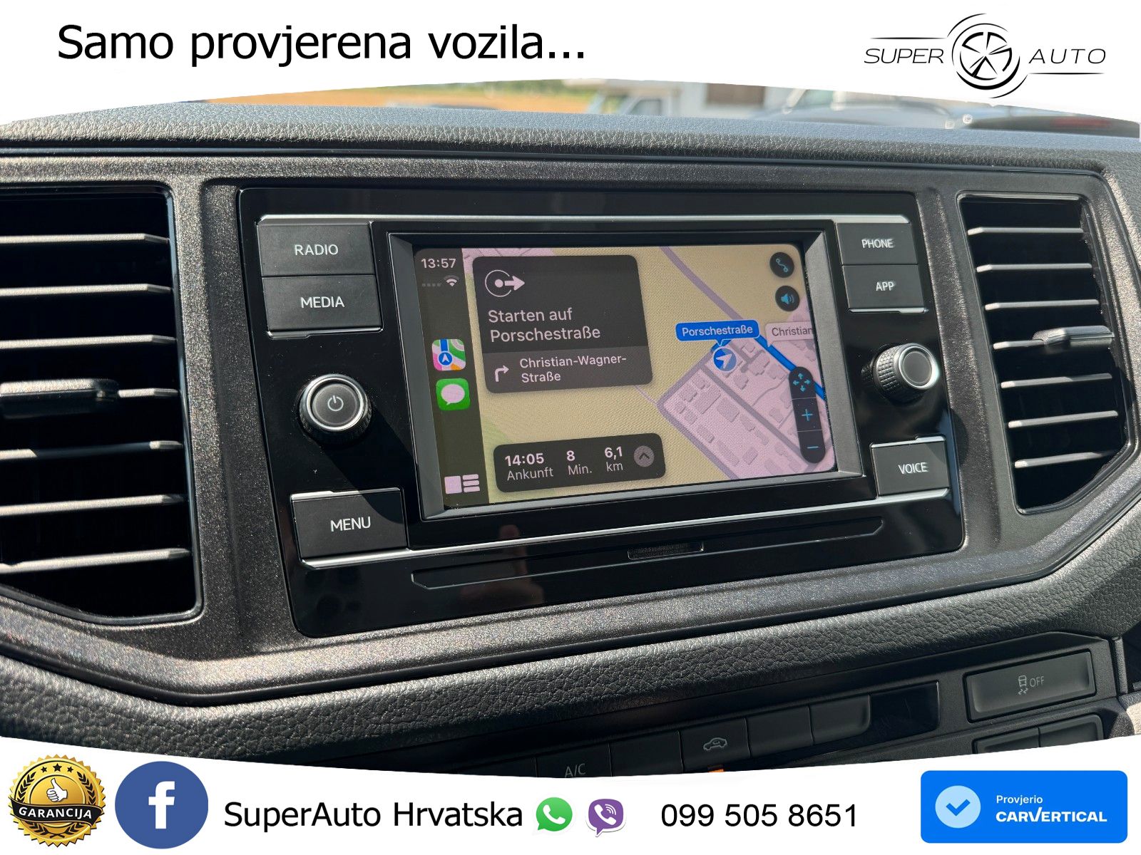 Volkswagen Crafter Kasten 30 L3H2 2.0 TDI Klima+AHK+Kamera+ 102 KS