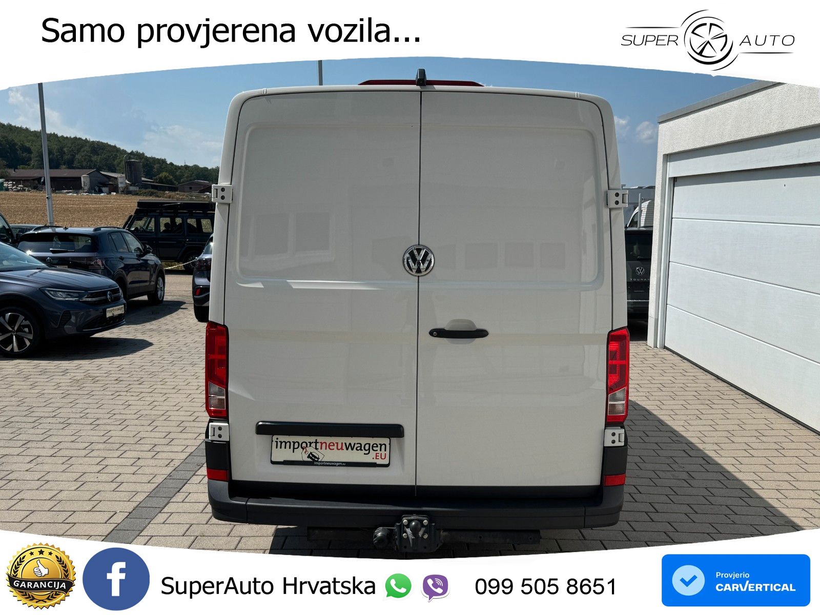 Volkswagen Crafter Kasten 30 L3H2 2.0 TDI Klima+AHK+Kamera+ 102 KS