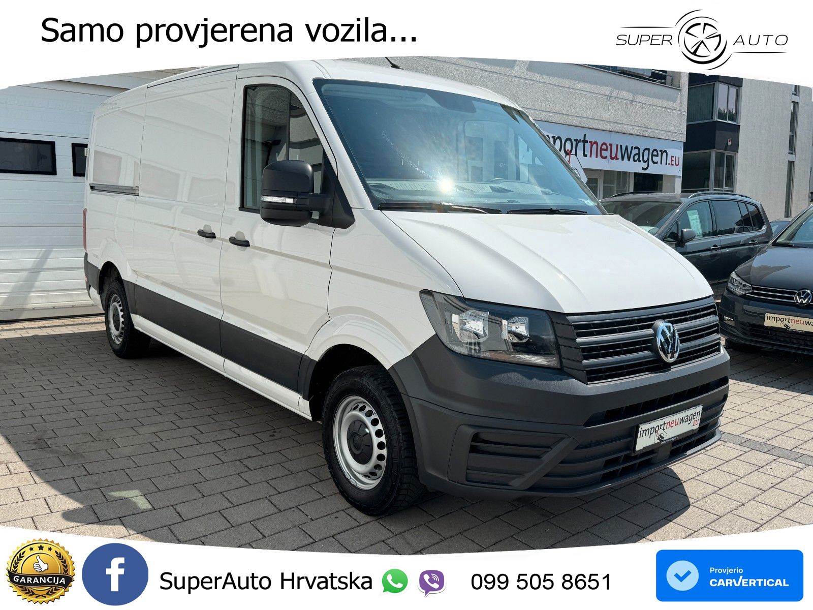 Volkswagen Crafter Kasten 30 L3H2 2.0 TDI Klima+AHK+Kamera+ 102 KS