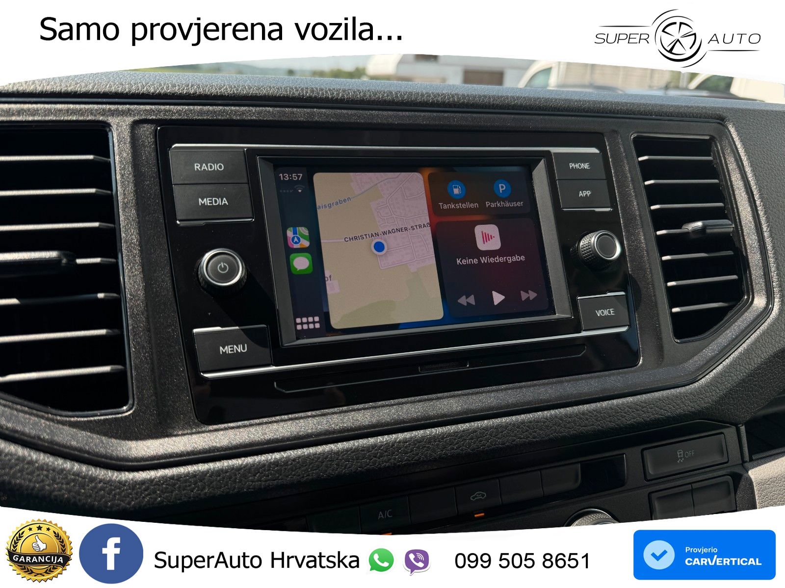 Volkswagen Crafter Kasten 30 L3H2 2.0 TDI Klima+AHK+Kamera+ 102 KS