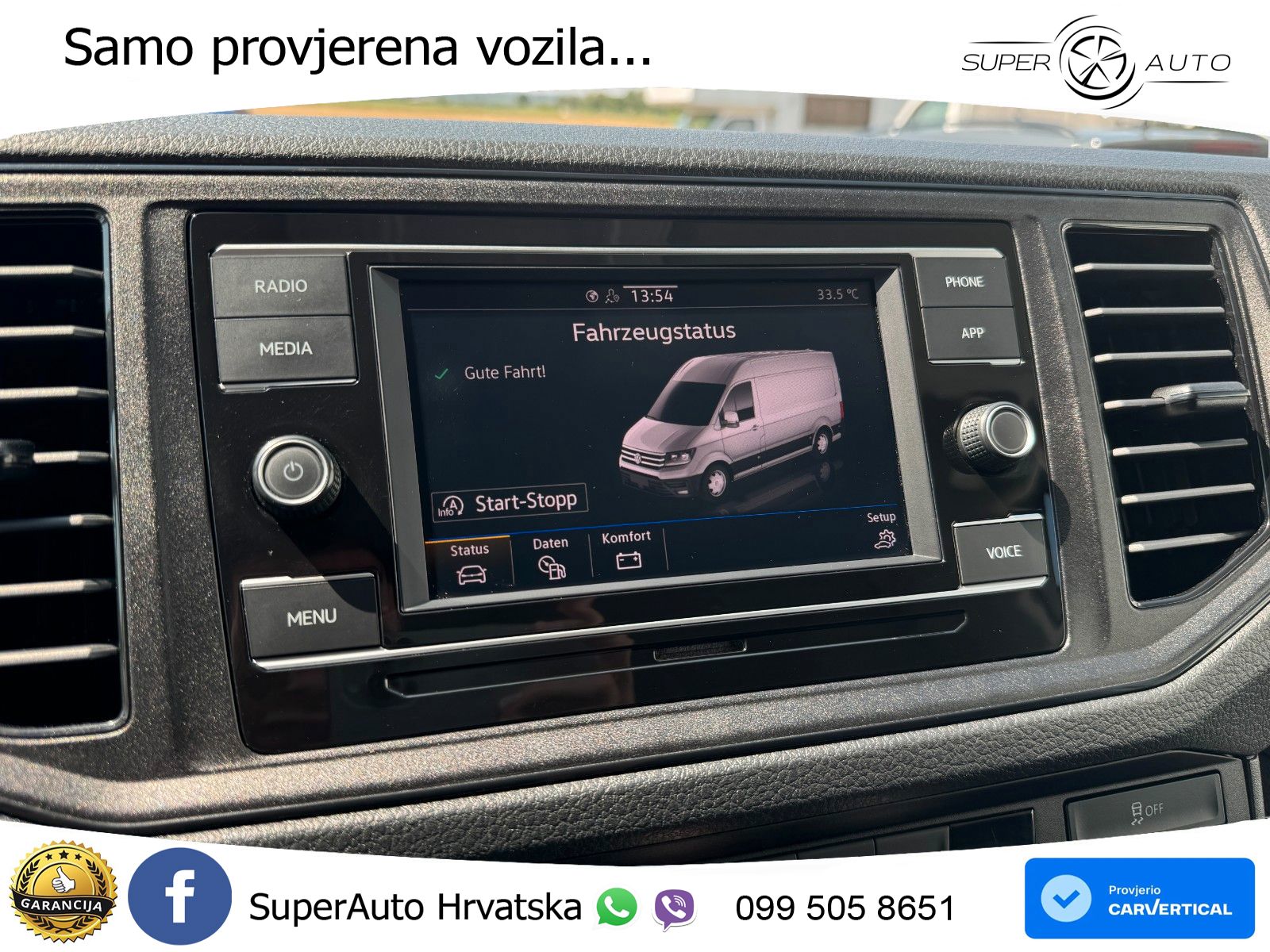 Volkswagen Crafter Kasten 30 L3H2 2.0 TDI Klima+AHK+Kamera+ 102 KS