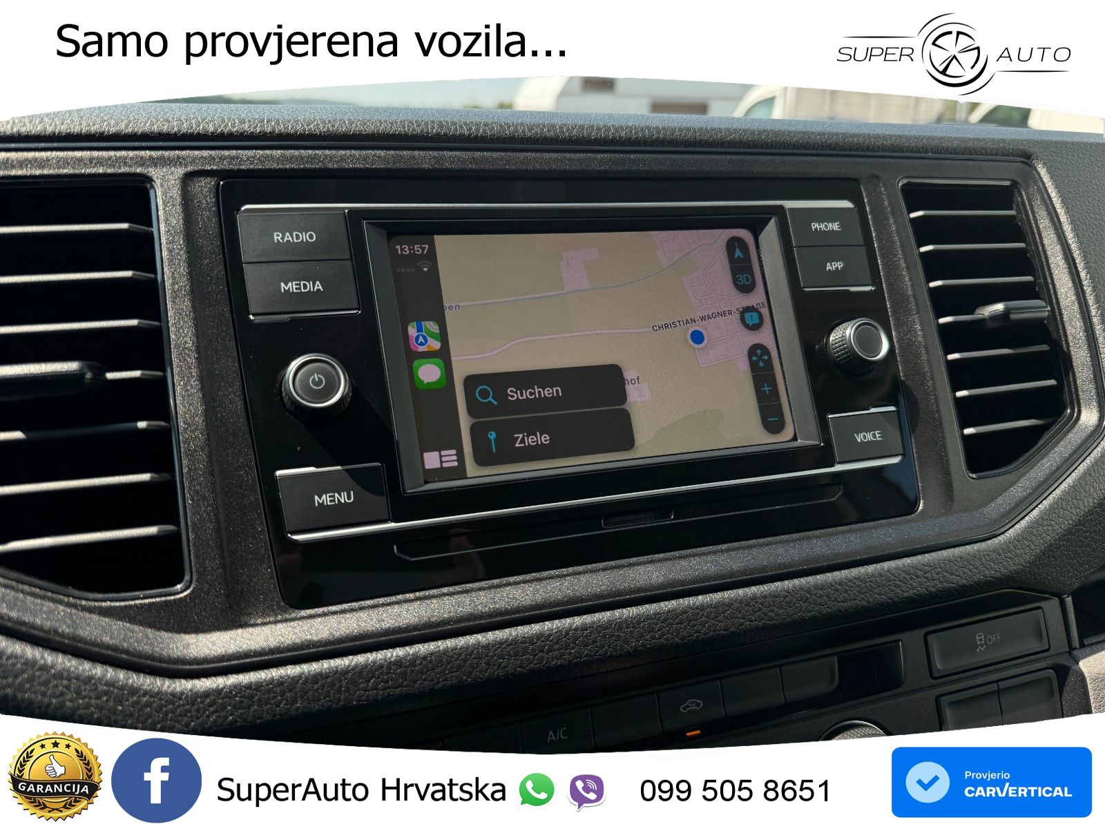 Volkswagen Crafter Kasten 30 L3H2 2.0 TDI Klima+AHK+Kamera+ 102 KS