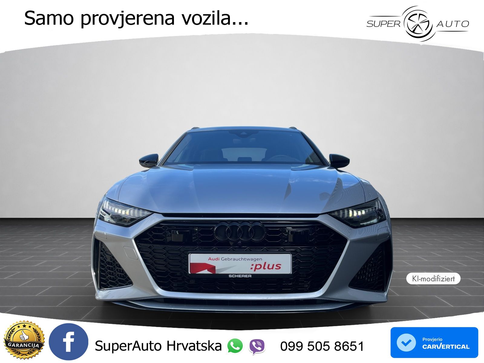 Audi RS6 Avant 4.0 TFSI V8 (600 KS) quattro Tiptronic MATRIX+GR SJED+KAM