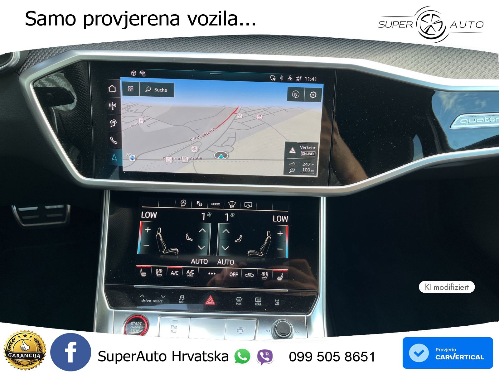 Audi RS6 Avant 4.0 TFSI V8 (600 KS) quattro Tiptronic MATRIX+GR SJED+KAM
