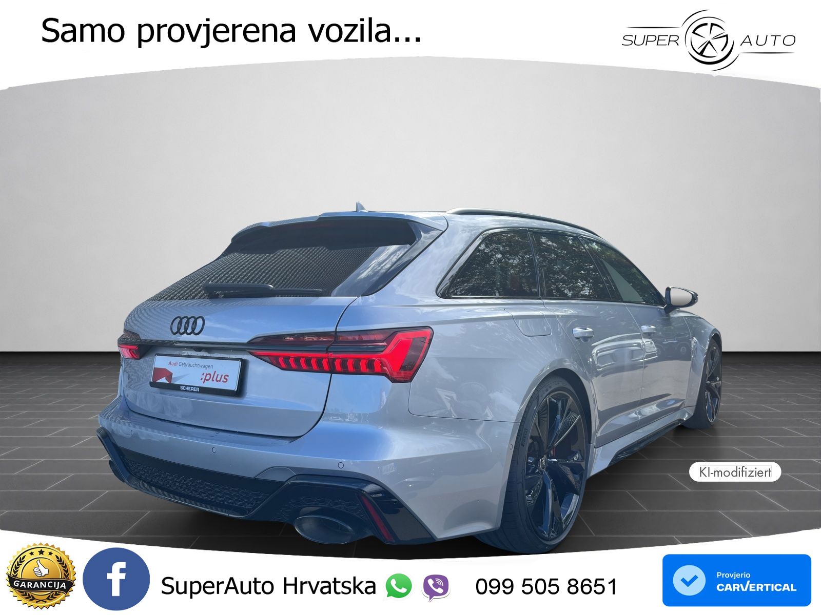 Audi RS6 Avant 4.0 TFSI V8 (600 KS) quattro Tiptronic MATRIX+GR SJED+KAM