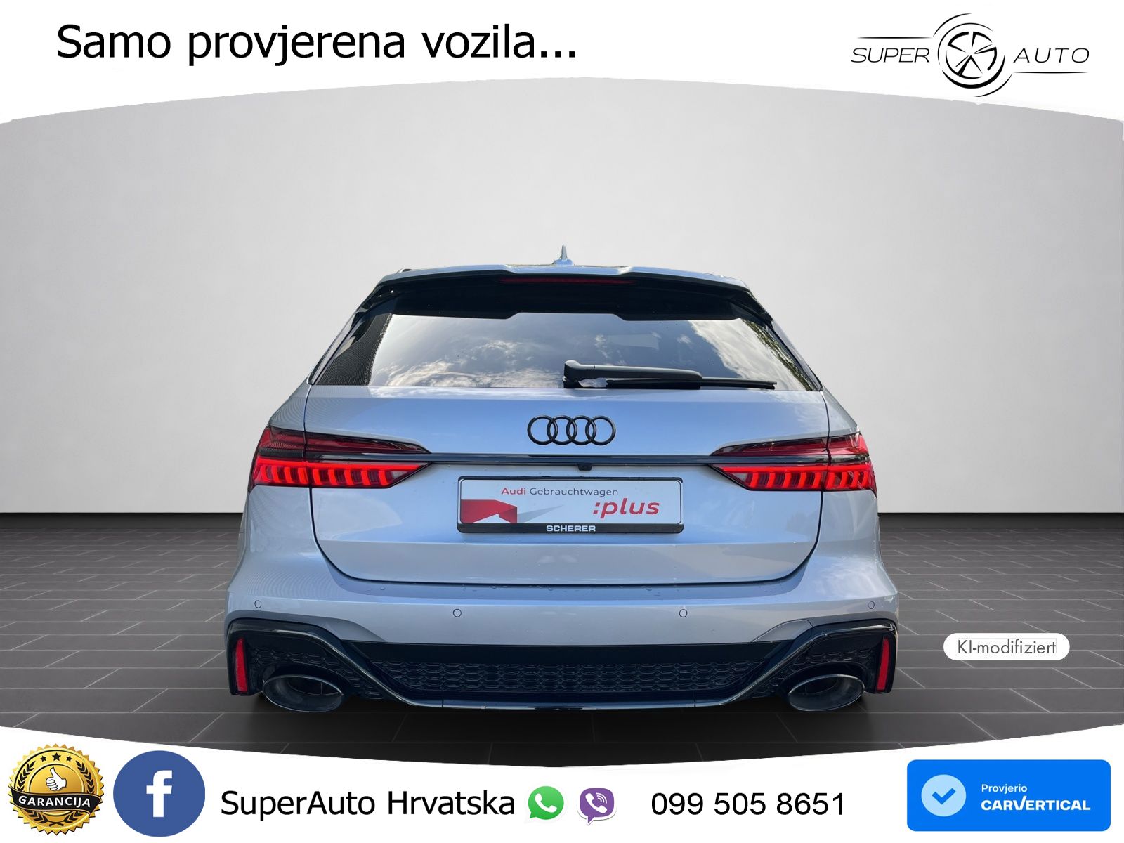 Audi RS6 Avant 4.0 TFSI V8 (600 KS) quattro Tiptronic MATRIX+GR SJED+KAM