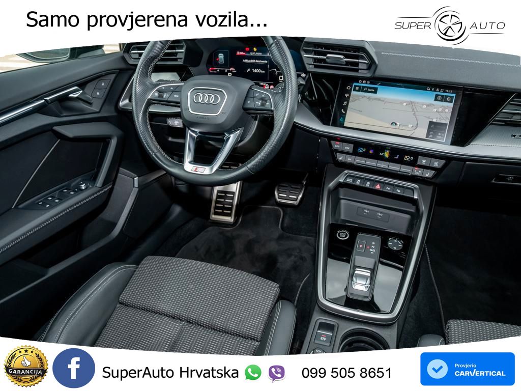 Audi A3 40 TDI (200 KS) quattro S tronic S line LED+GR SJED+ACC