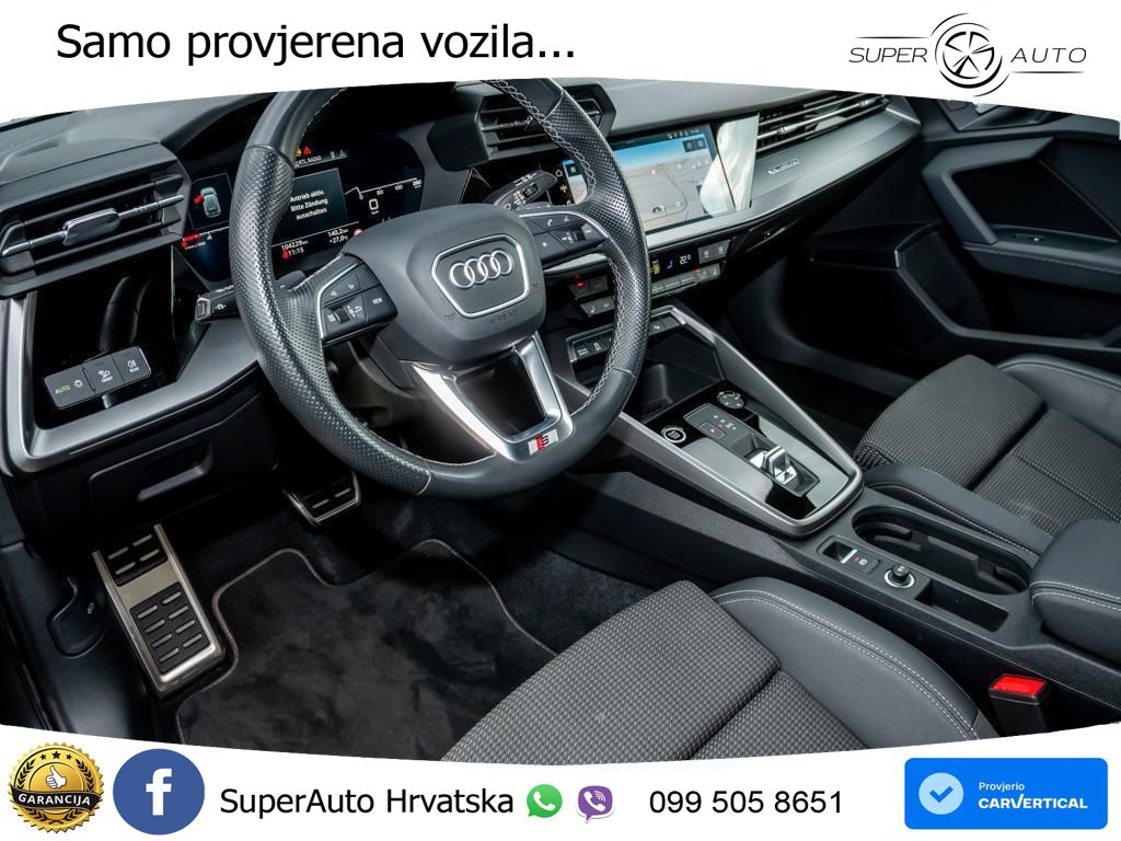 Audi A3 40 TDI (200 KS) quattro S tronic S line LED+GR SJED+ACC