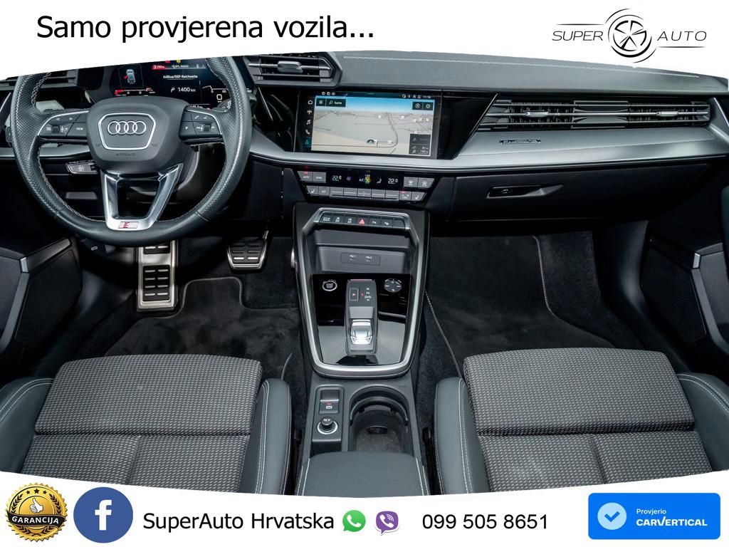 Audi A3 40 TDI (200 KS) quattro S tronic S line LED+GR SJED+ACC