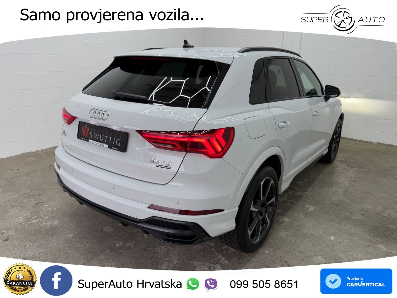 Audi Q3 40 TDI (200 KS) quattro S tronic S line
