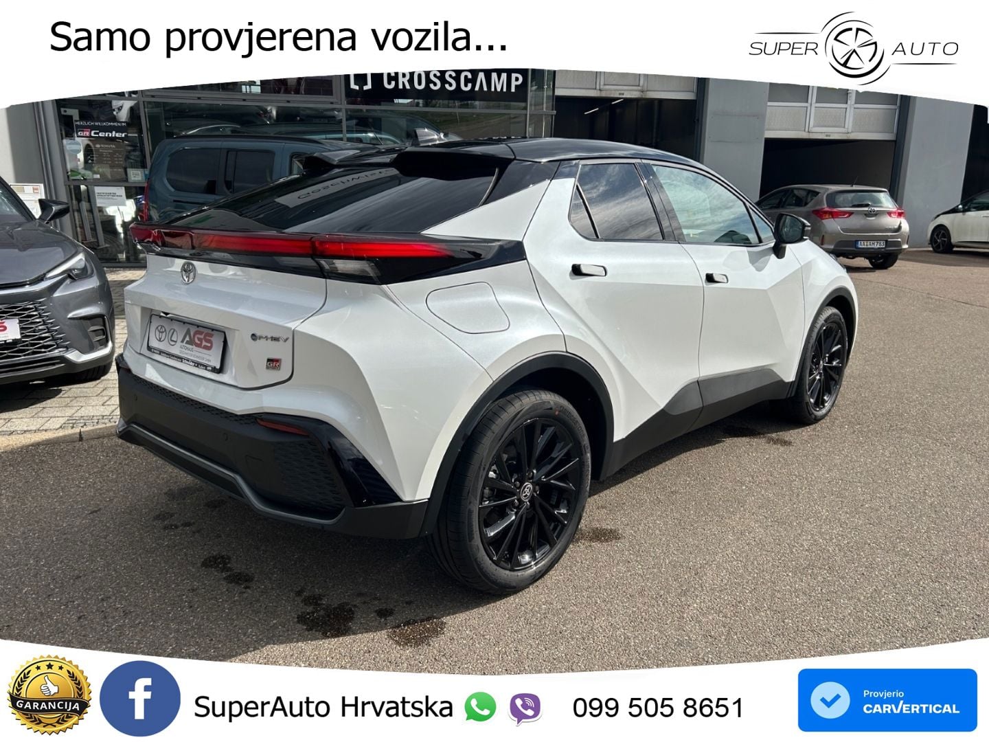 Toyota C-HR 2.0 (223 KS) PHEV e-CVT GR Sport LED+GR SJED+ACC