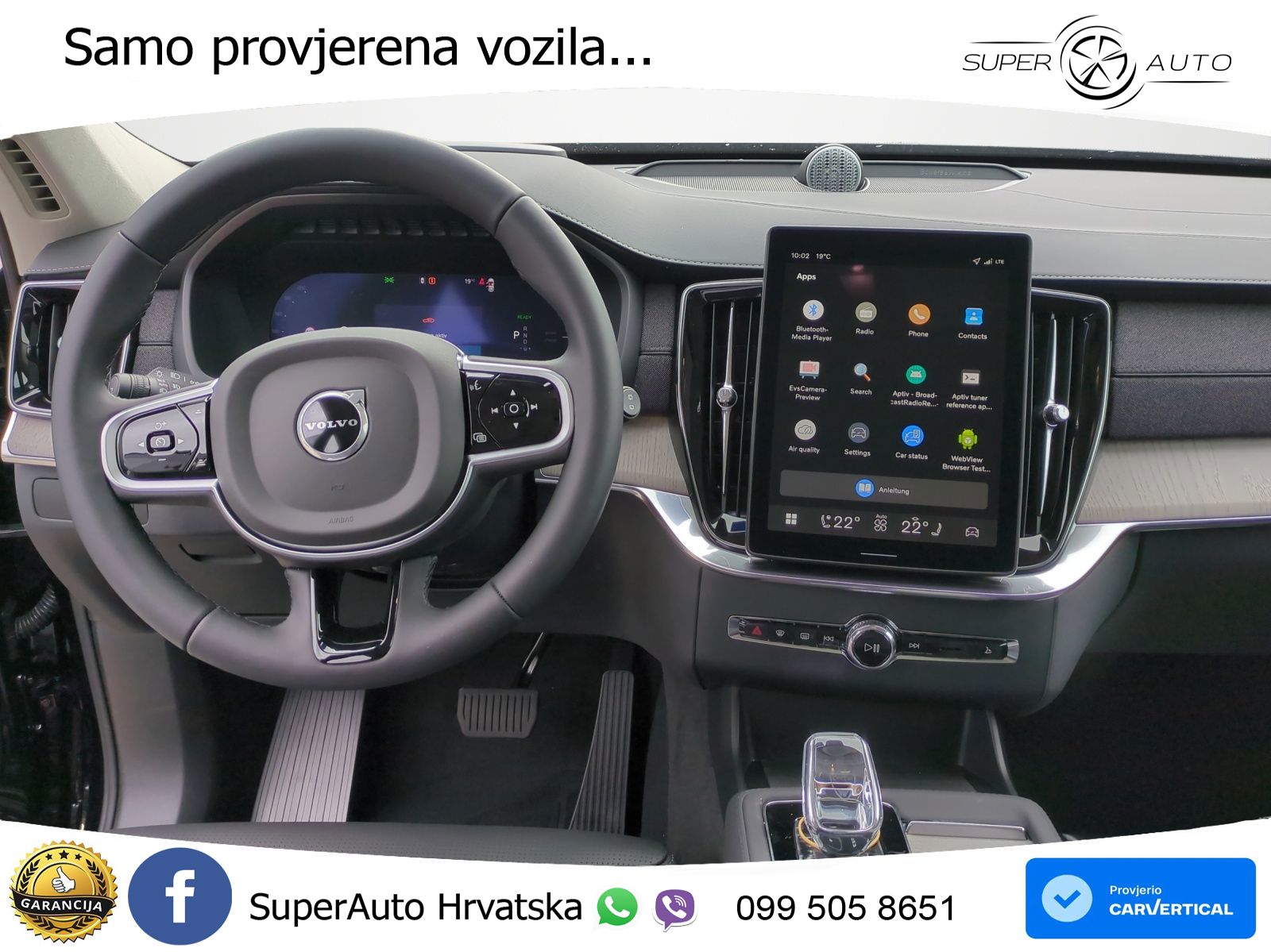 Volvo XC90 2.0 T8 AWD Automatic MATRIX+GR SJED+KAM