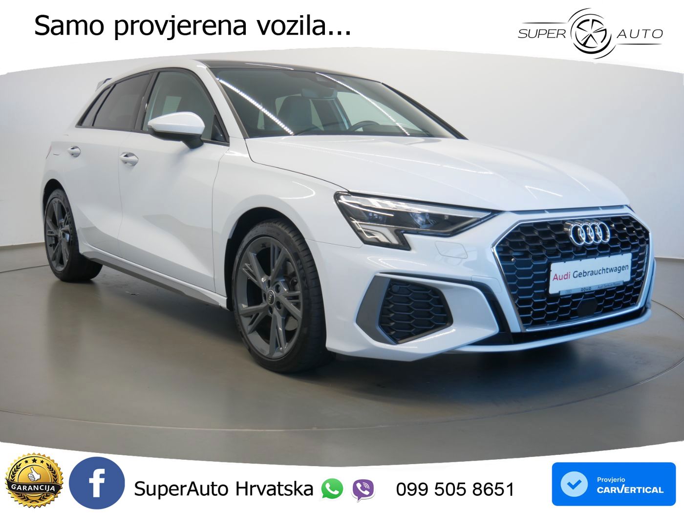 Audi A3 30 TDI (116 KS) S line