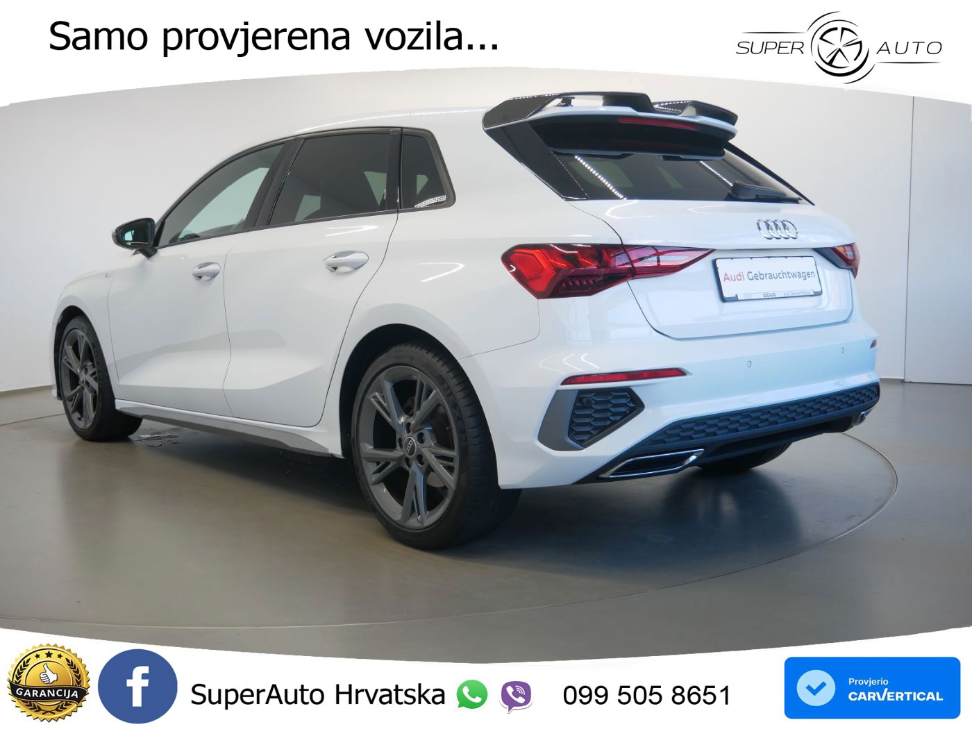 Audi A3 30 TDI (116 KS) S line
