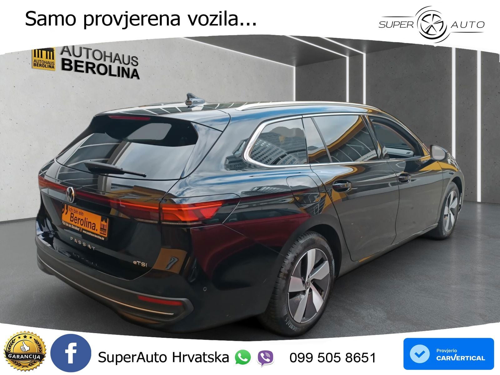 Volkswagen Passat Variant 1.5 eTSI (150 KS) DSG Business LED+GR SJED+ACC