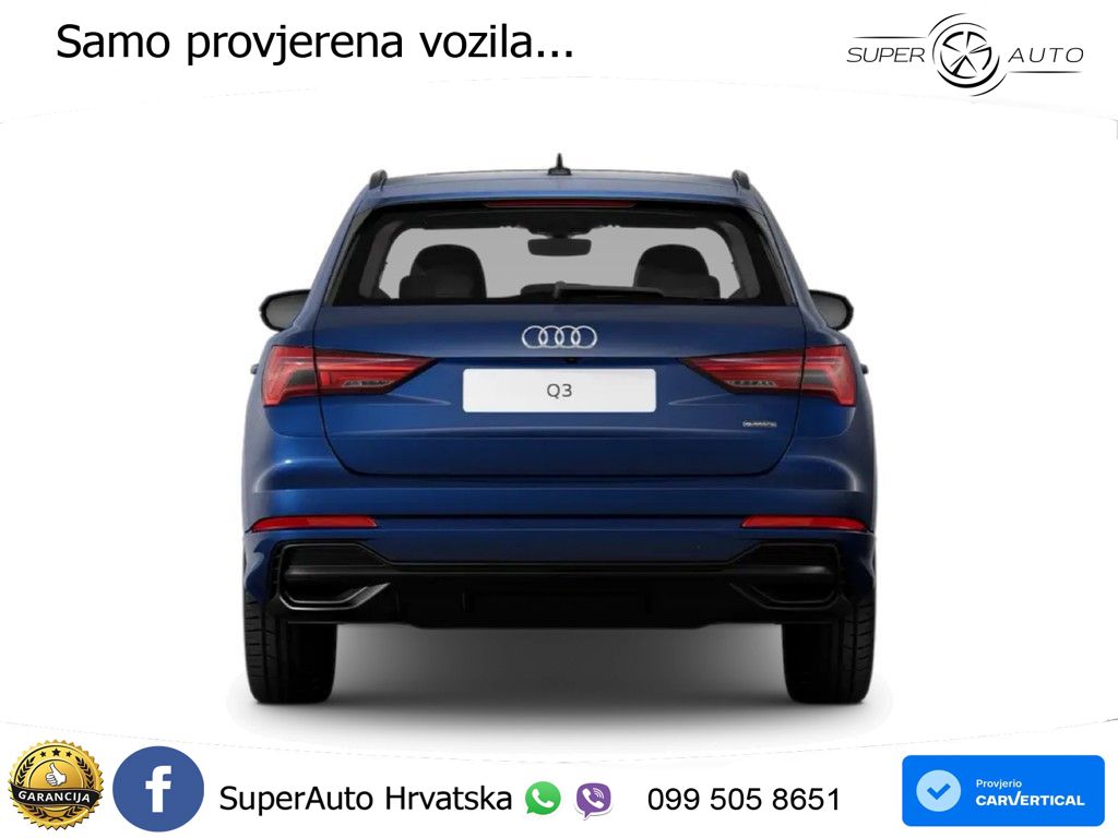 Audi Q3 35 TDI (150 KS) quattro S tronic S line MATRIX+GR SJED+KAM