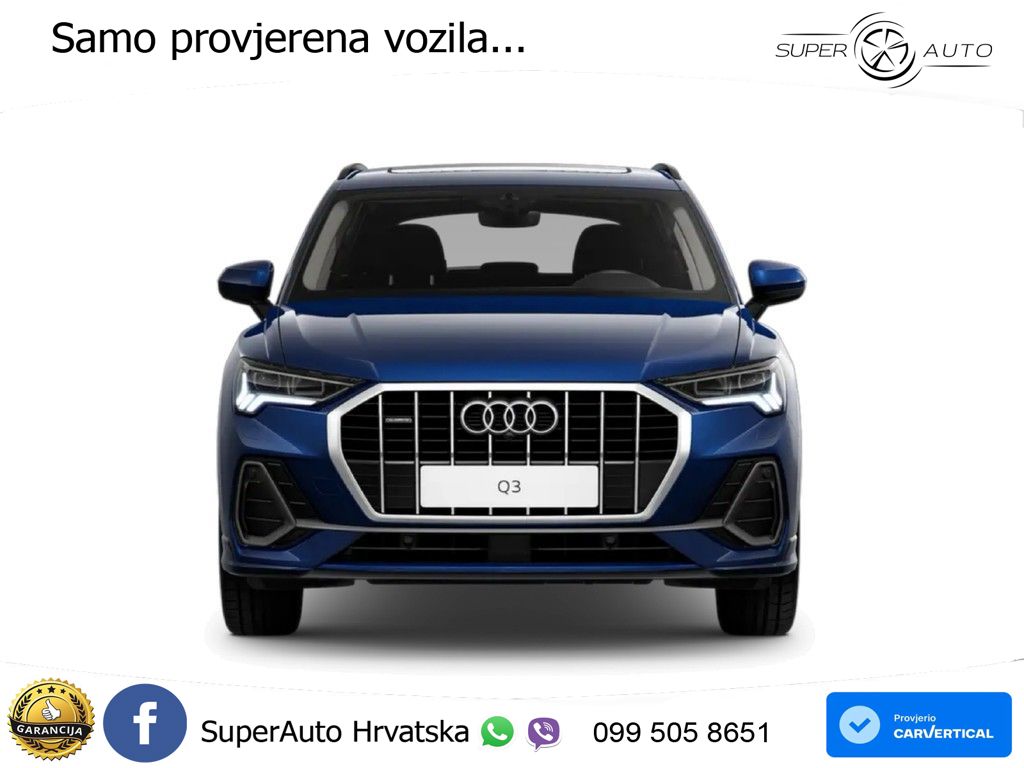 Audi Q3 35 TDI (150 KS) quattro S tronic S line MATRIX+GR SJED+KAM