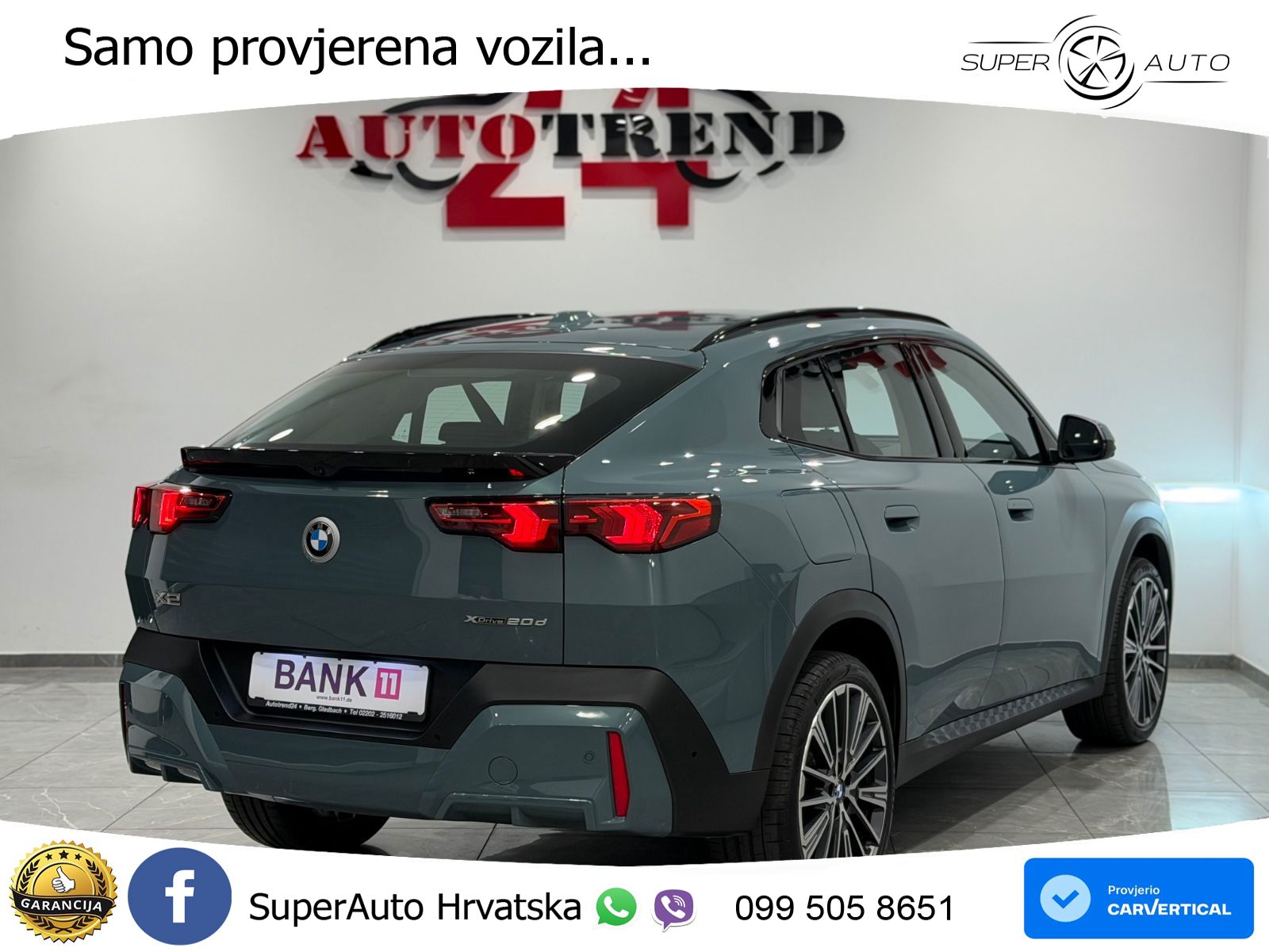 BMW X2 xDrive20d Steptronic LED+GR SJED+ACC