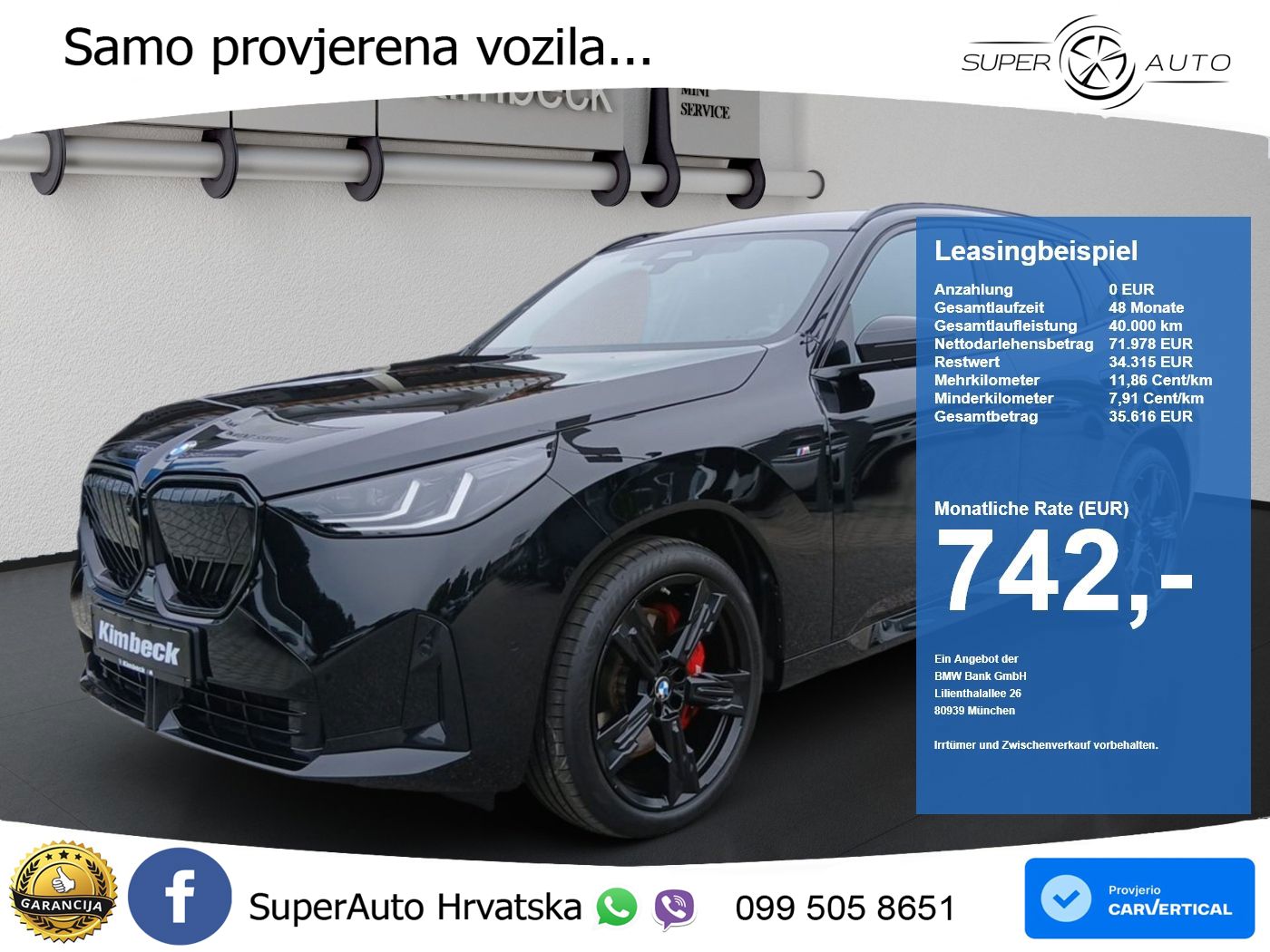 BMW X3 40d xDrive Steptronic M Sport LED+GR SJED+ACC