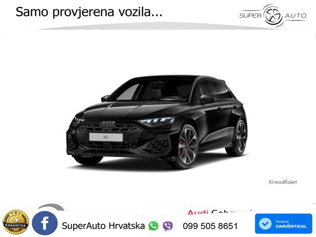 Audi S3 2.0 TFSI (333 KS) quattro S tronic MATRIX+GR SJED+KAM