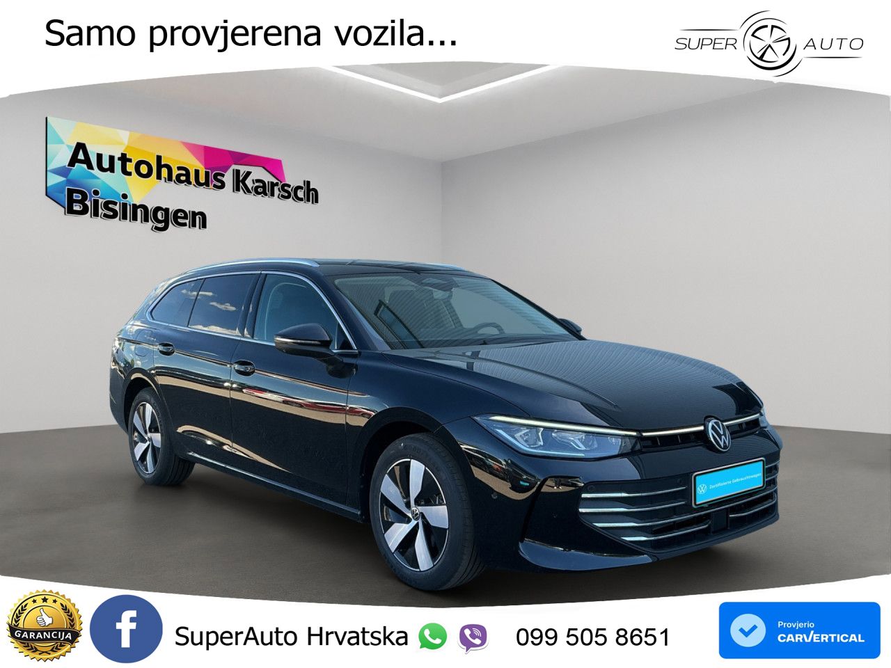 Volkswagen Passat Variant 1.5 eTSI (150 KS) DSG Business MATRIX+GR SJED+KAM