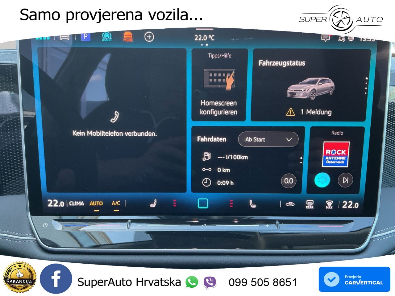 Volkswagen Passat Variant 1.5 eTSI (150 KS) DSG Business MATRIX+GR SJED+KAM