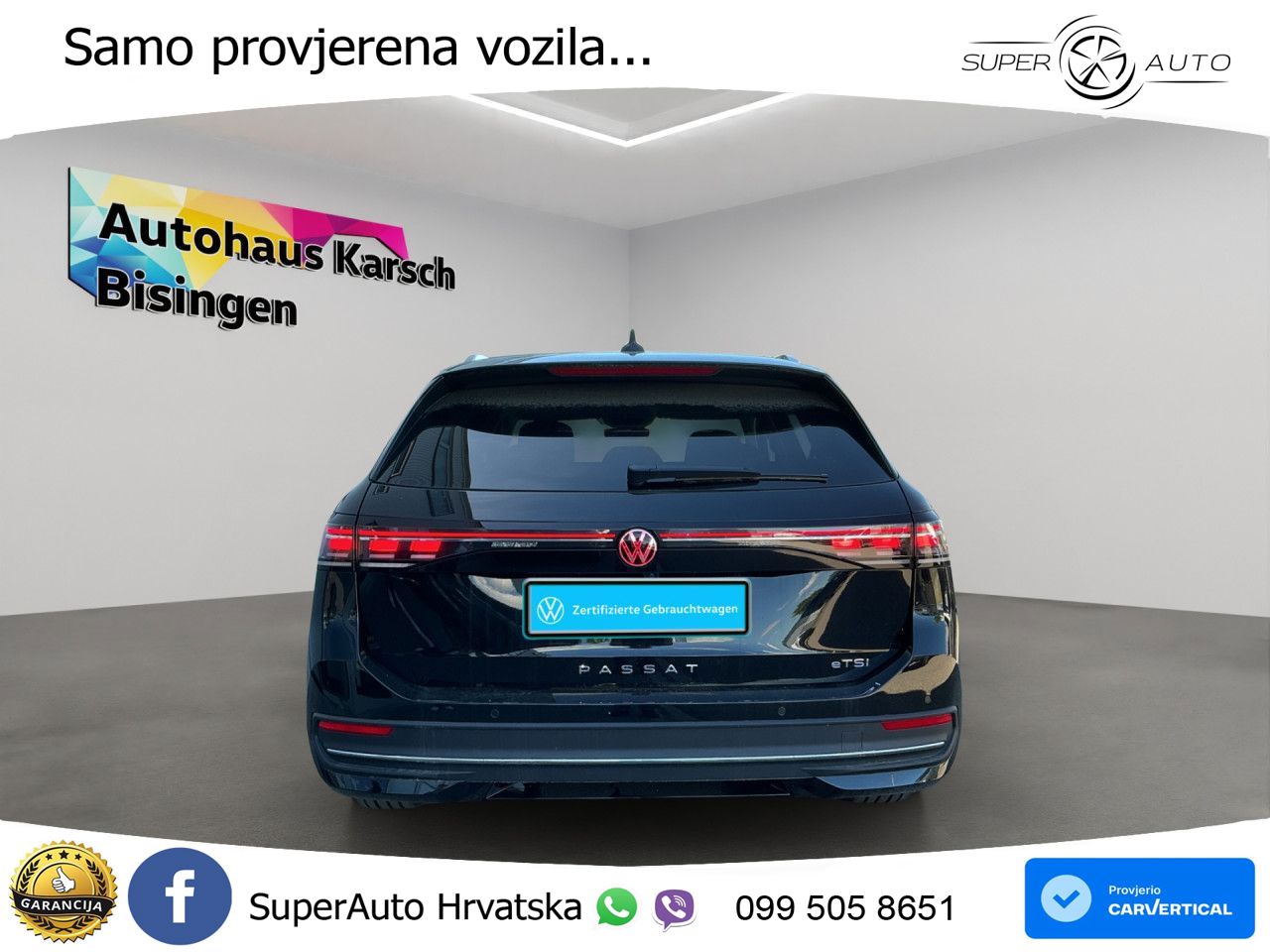 Volkswagen Passat Variant 1.5 eTSI (150 KS) DSG Business MATRIX+GR SJED+KAM