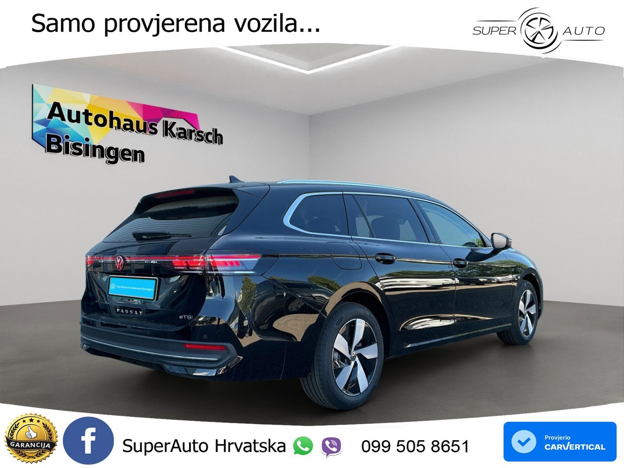 Volkswagen Passat Variant 1.5 eTSI (150 KS) DSG Business MATRIX+GR SJED+KAM