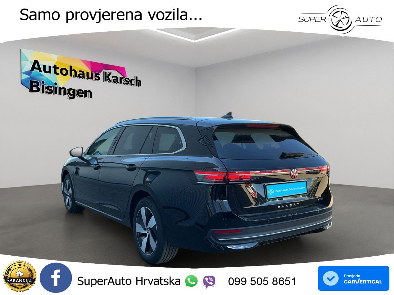 Volkswagen Passat Variant 1.5 eTSI (150 KS) DSG Business MATRIX+GR SJED+KAM